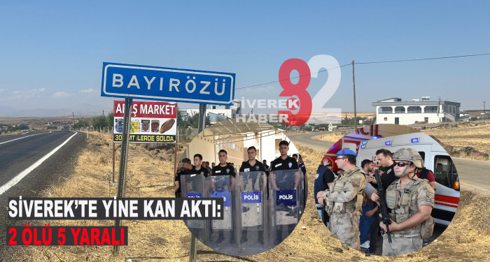 SİVEREK KAVGA: 2 ÖLÜ 5 YARALI